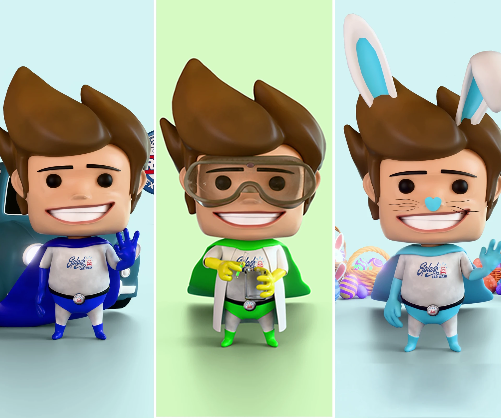 Commercial animation frame